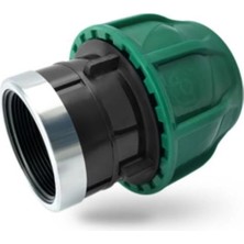 Pazarcan Poelsan Siyah 32X1 Dişi Adaptör