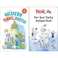 Günışığı Kitaplığı Galata`nın Tembel Martısı ve Her Şeyi Yanlış Anlayan Kedi (Behiç Ak)