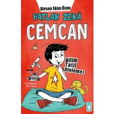Timaş Çocuk Patlak Zeka Cemcan - Bilim Tatil Dinlemez (Fleksi Cilt)