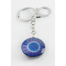 Zero Land Storozal Çiçek Cam Anahtarlık-Mi