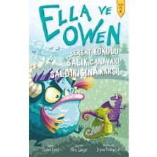 Babil Kitap Ella ve Owen 2 - Berbat Kokulu Balık Canavarı Saldırısına Karşı ! (Ciltli )