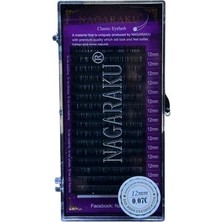 Nagaraku Ipek Kirpik 12MM 0.07C WD004