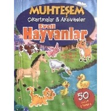Parıltı Yayınları Muhteşem Çıkartmalar ve Aktiviteler : Evcil Hayvanlar