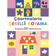 0-6 Yaş Yayınları Çıkartmalarla Şekilli Boyama 4 Yaş Üstü