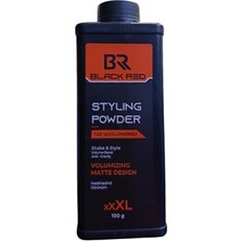 Black&red Styling Powder 100GR. Volumizing Matte