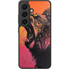 Aksel Kılıf Samsung Galaxy S26 Uyumlu Glossy Premium Mat Siyah Baskılı Silikon Kılıf