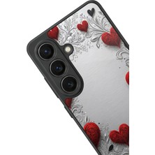 Aksel Kılıf Samsung Galaxy S26 Uyumlu Glossy Premium Mat Siyah Baskılı Silikon Kılıf