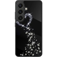 Aksel Kılıf Samsung Galaxy S26 Uyumlu Glossy Premium Mat Siyah Baskılı Silikon Kılıf
