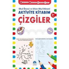 Martı Çocuk Yayınları Çizgiler 5+ Yaş - Okul Öncesi ve Erken Okul Dönemi Aktivite Kitabım