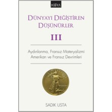 Kafka Yayınevi Dünyayı Değiştiren Düşünürler - 3