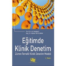 Anı Yayıncılık Eğitimde Klinik Denetim