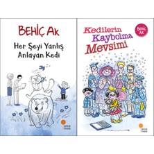 Günışığı Kitaplığı Her Şeyi Yanlış Anlayan Kedi ve Kedilerin Kaybolma Mevsimi (Behiç Ak)