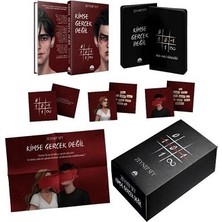 Martı Yayınları Kimse Gerçek Değil Ciltli Kitap Zeynep Sey 448 Sayfa Kutulu Özel Set