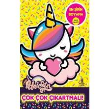 Doğan Çocuk I Love Unicorn En Şirin Boyama Çok Çok Çıkartmalı!