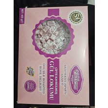 Yıldırım Şekerleme Yıldırım 450 gr Çifte Kavrulmuş Gül Lokumu