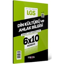 Marka Yayınları 2025 Lgs Genel Tüm Konular Din Kültürü ve Ahlak Bilgisi 6 Deneme