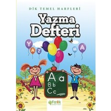 Fark Yayınları Dik Temel Harfleri Yazma Defteri