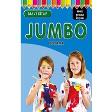 Parıltı Yayınları Jumbo Boyama - Mavi Kitap