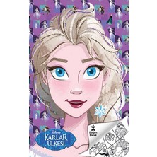 Doğan Çocuk Disney Karlar Ülkesi Kraliçe Elsa Boyama Kitabı