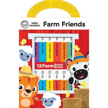 Pi Kids Baby Einstein: Farm Animals My First Library 12 Board Book Set