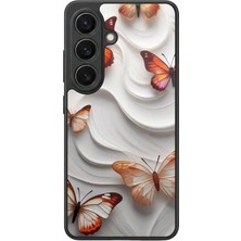 Aksel Kılıf Samsung Galaxy S26 Uyumlu Glossy Premium Mat Siyah Baskılı Silikon Kılıf