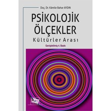 Anı Yayıncılık Psikolojik Ölçekler