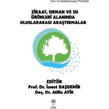 Platanus Publishing Ziraat, Orman ve Su Ürünleri Alanında Uluslararası Araştırmalar