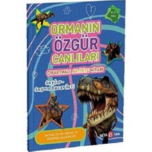 Beta Kids Orman Özgür Canlıları Çıkartmalı Aktivite Kitabı Sayılara Sayma Becerileri