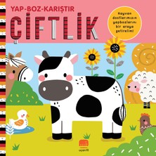 Uçan Fil Yayınları Yap Boz Karıştır Çiftlik (Ciltli)