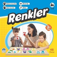 Martı Çocuk Yayınları Renkler - Eğitici Yapboz (3+ Yaş)