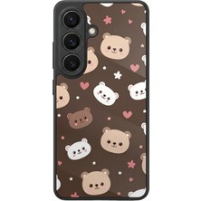 Aksel Kılıf Samsung Galaxy S26 Uyumlu Glossy Premium Mat Siyah Baskılı Silikon Kılıf