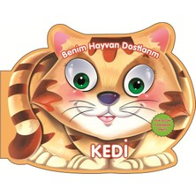 0-6 Yaş Yayınları Kedi - Benim Hayvan Dostlarım (Ciltli)