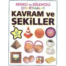 Parıltı Yayınları Renkli ve Eğlenceli Çıkartmalar - Kavram ve Şekiller (Concept And Figures)