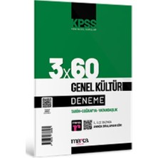 Marka Yayınları 2025 Kpss Genel Kültür 3X60 Deneme Sınavı