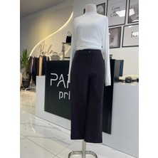 Sentez Lastikli Tek Düğme Pantolon