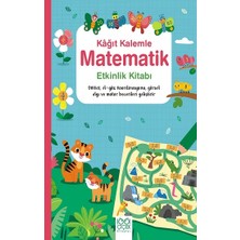 1001 Çiçek Kitaplar Kağıt Kalemle Matematik Etkinlik Kitabı