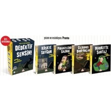 Nesil Çocuk Yayınları Dedektif Sensin (4 Kitap Takım)