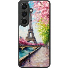 Aksel Kılıf Samsung Galaxy S26 Uyumlu Glossy Premium Mat Siyah Baskılı Silikon Kılıf