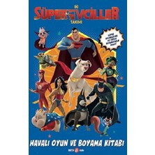 Beta Kids Dc Süper Evciller Takımı - Havalı Oyun ve Boyama Kitabı