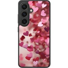 Aksel Kılıf Samsung Galaxy S26 Uyumlu Glossy Premium Mat Siyah Baskılı Silikon Kılıf