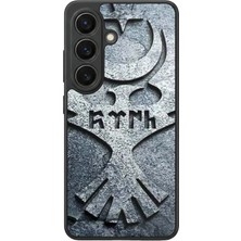 Aksel Kılıf Samsung Galaxy S26 Uyumlu Glossy Premium Mat Siyah Baskılı Silikon Kılıf