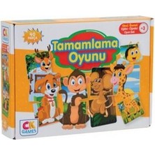 Tamamlama Oyunu Okul Öncesi Oyun Seti