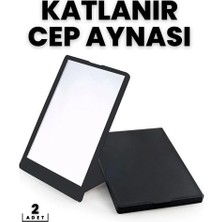 İsingir Shopping Katlanabilir Ikili Cep Aynası Seti – Net Cam & Ergonomik Kompakt Tasarım