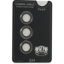 Freedom Storee Samsung Galaxy S24 Bilvis Titan Kamera Lens - Titan Gri