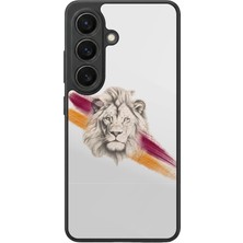 Aksel Kılıf Samsung Galaxy S26 Uyumlu Glossy Premium Mat Siyah Baskılı Silikon Kılıf