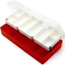 Abnturk 22×11 cm Yüksek Kaliteli Organizer Balıkçı Kutusu