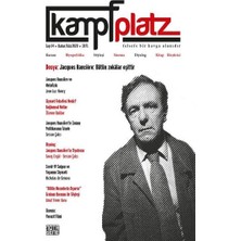 Nota Bene Yayınları Kampfplatz Sayı 14 - Nota Bene Dergisi