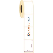 Labelika 50 mm x 70 mm Termal Etiket (Ruloda 750 Adet)
