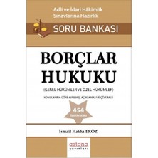 Astana Yayınları Borçlar Hukuku Adli ve Idari Hakimlik Sınavı Soru Bankası