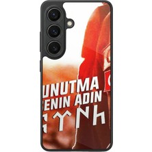 Aksel Kılıf Samsung Galaxy S26 Uyumlu Glossy Premium Mat Siyah Baskılı Silikon Kılıf